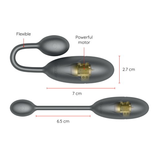 HUEVO VIBRADOR ONINDER - DENVER ROSA 7 X 2.7 CM - APP GRATUITA