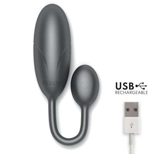 HUEVO VIBRADOR ONINDER - DENVER ROSA 7 X 2.7 CM - APP GRATUITA