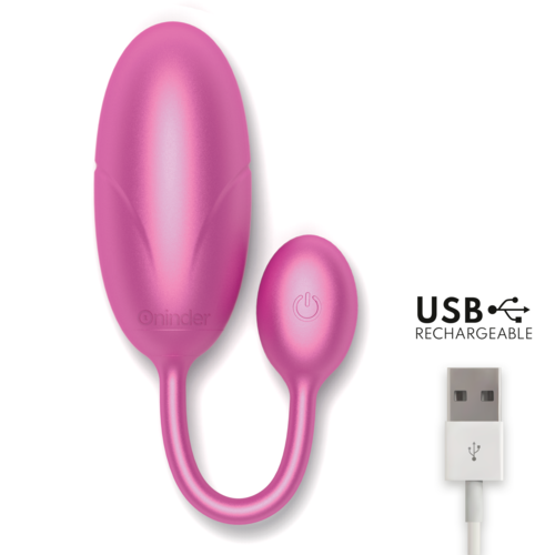 HUEVO VIBRADOR ONINDER - TOKYO ROSA 7.5 X 3.2 CM - APP GRATUITA