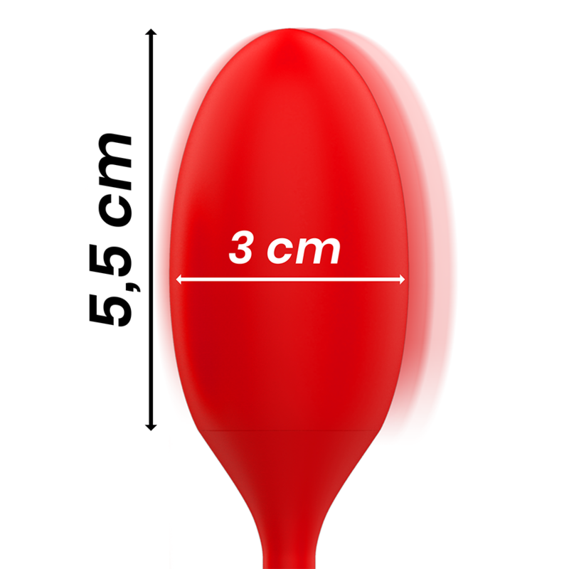HUEVO VIBRADOR + WAND MIA - TOSCANA DOUBLE PLEASURE