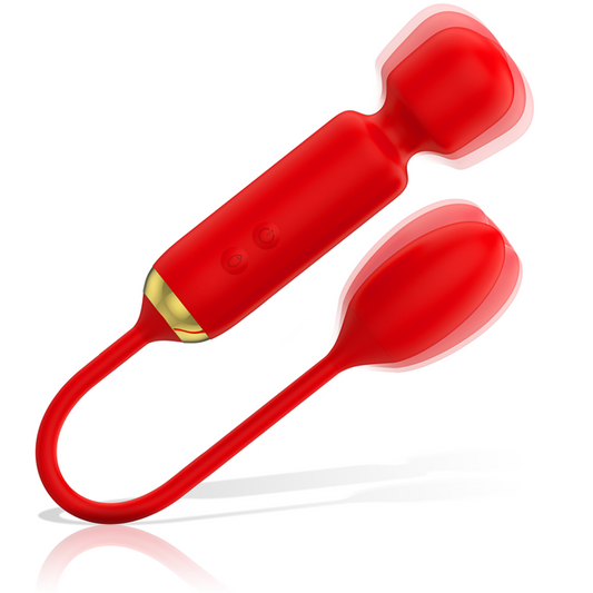 HUEVO VIBRADOR + WAND MIA - TOSCANA DOUBLE PLEASURE