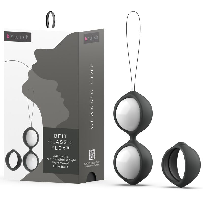 BOLAS KEGEL B SWISH - BFIT CLASSIC FLEX NEGRO 2x38 GRS
