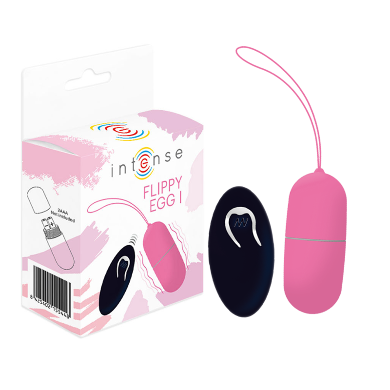 HUEVO VIBRADOR INTENSE - FLIPPY I CONTROL REMOTO ROSA