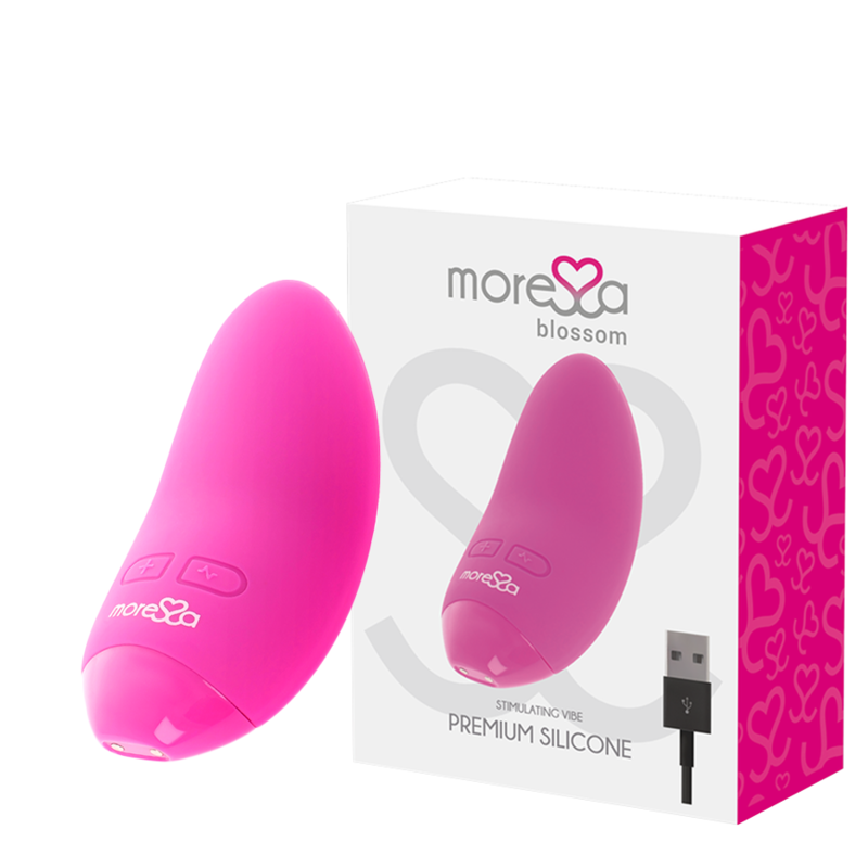 MASAJEADOR ESTIMULADOR DE CLITORIS MORESSA - BLOSSOM ROSA