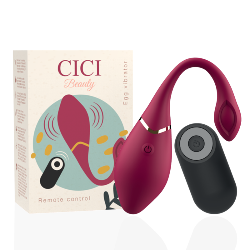 HUEVO VIBRADOR CICI BEAUTY - SILICONA PREMIUM CONTROL REMOTO