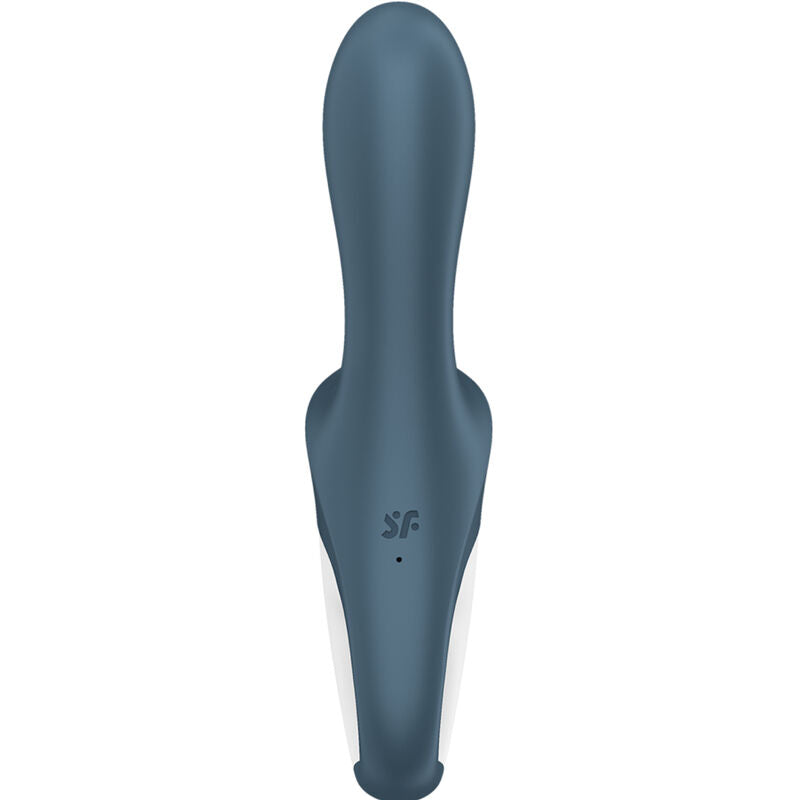 AIR PUMP BOOTY 2 VIBRADOR PUNTO G INFLEBLE GRIS OSCURO RECARGABLE USB