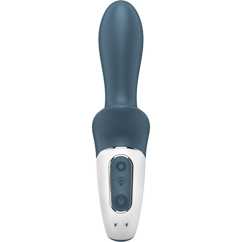 AIR PUMP BOOTY 2 VIBRADOR PUNTO G INFLEBLE GRIS OSCURO RECARGABLE USB