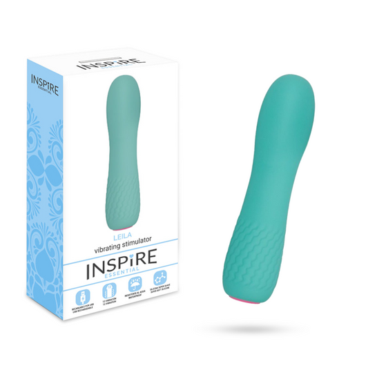 LEILA MINI VIBRADOR TURQUESA RECARGABLE USB