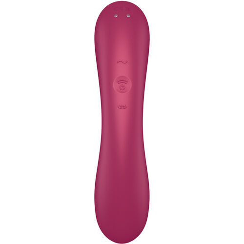 SATISFYER - CURVE TRINITY 1 AIR PULSE VIBRATION GRIS