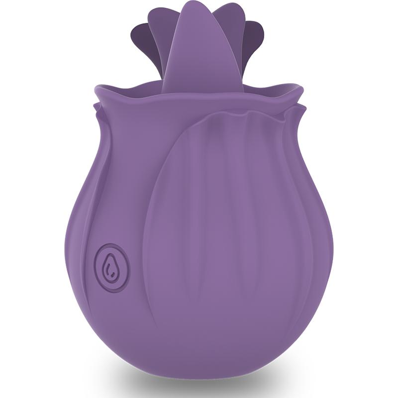 VIOLET ESTIMULADOR DE CLÍTORIS CON LENGUA BASE MAGNÉTICA
