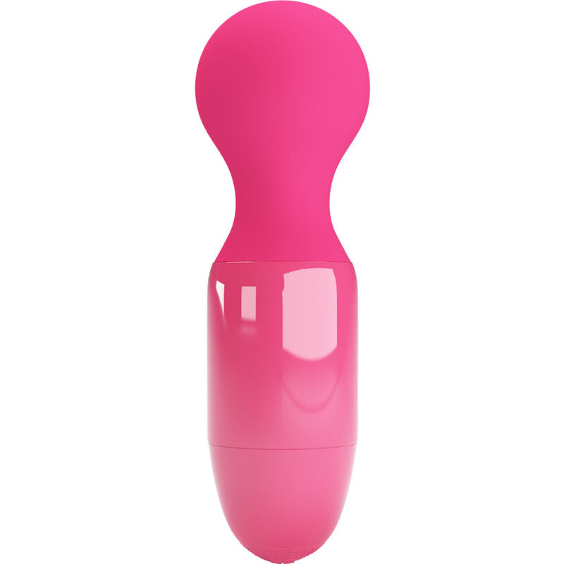 LITTLE CUTE MAGENTA MINI MASAJEADOR WAND RECARGABLE USB