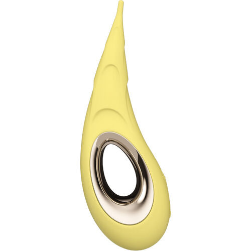 MASAJEADOR ESTIMULADOR DE CLITORIS ALTA GAMA LELO - DOT CRUISE AMARILLO