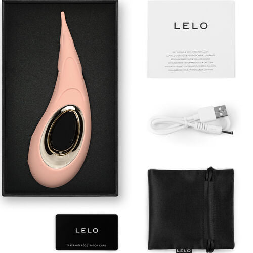 MASAJEADOR ESTIMULADOR DE CLITORIS ALTA GAMA LELO - DOT CRUISE AMARILLO
