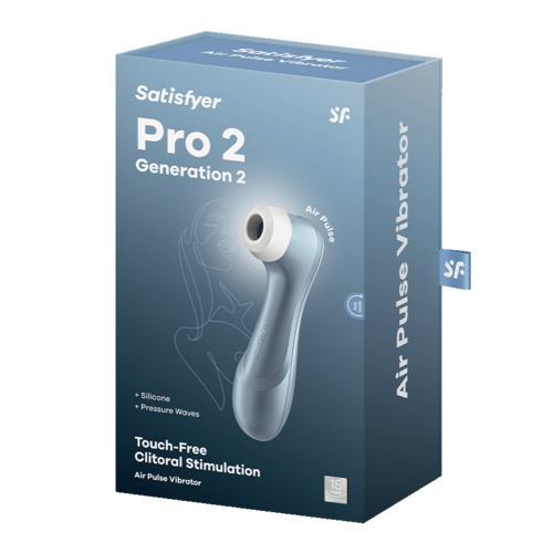 PRO 2 ESTIMULADOR Y VIBRADOR ONDAS DE PRESIÓN SATISFYER VIOLETA