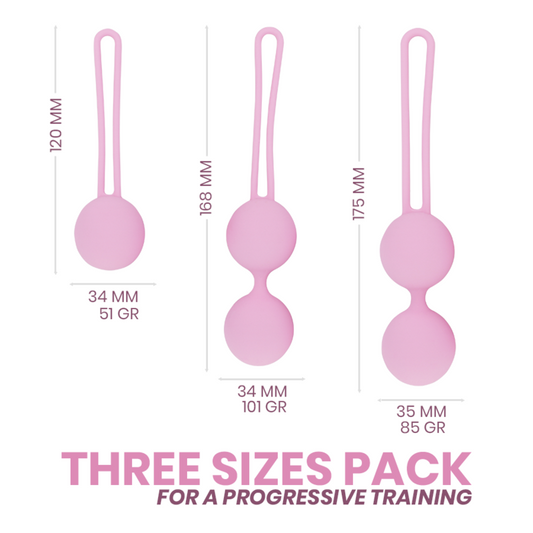 BOLAS KEGEL INTIMICHIC - PELVIS HEALTH II 51GRS + 85GRS + 101GRS