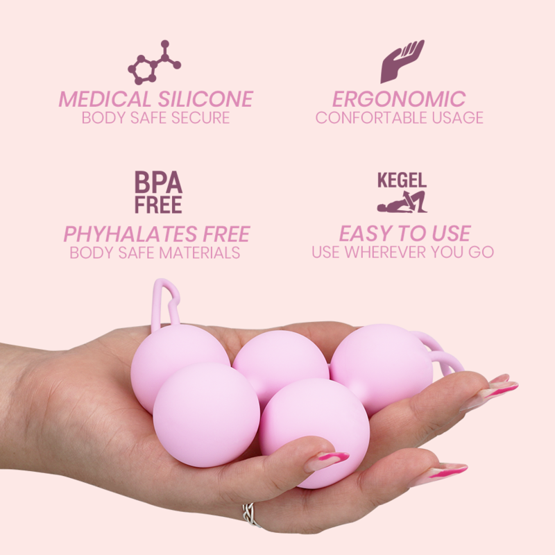 BOLAS KEGEL INTIMICHIC - PELVIS HEALTH II 51GRS + 85GRS + 101GRS