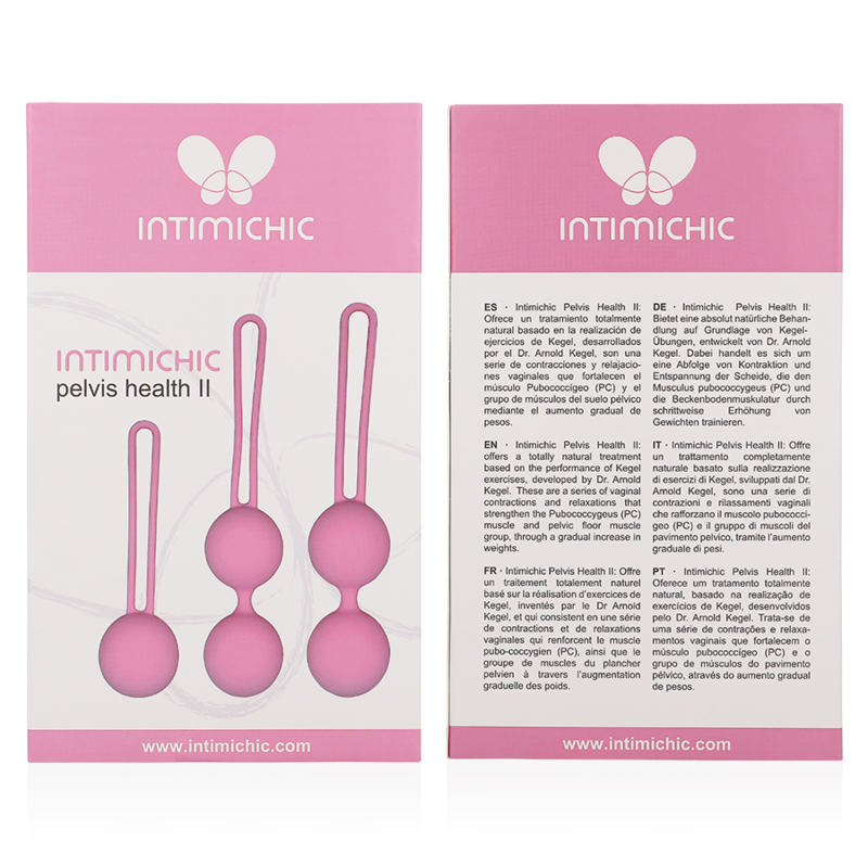 BOLAS KEGEL INTIMICHIC - PELVIS HEALTH II 51GRS + 85GRS + 101GRS