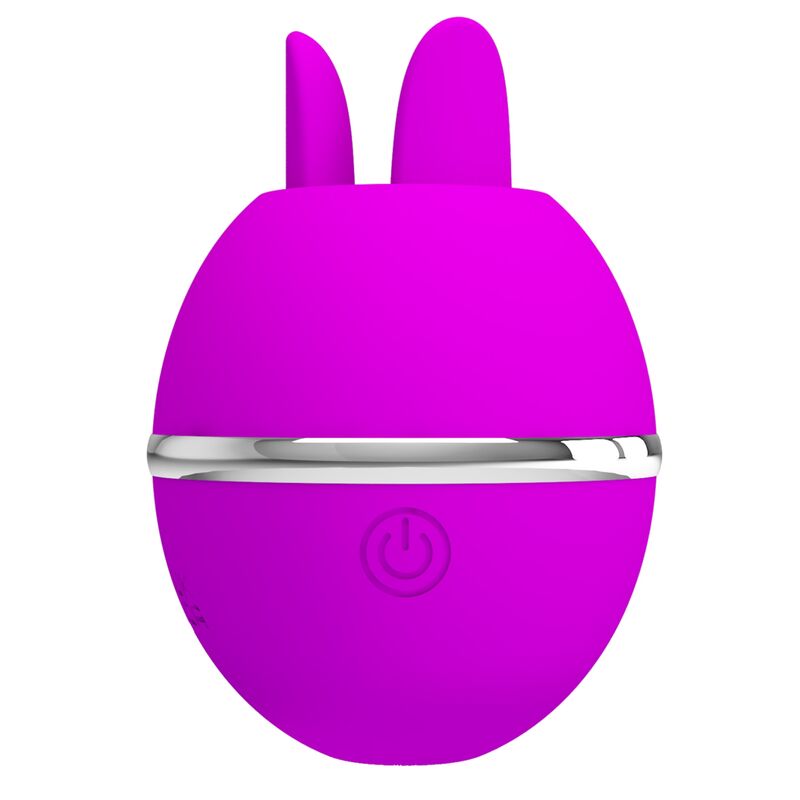 GEMINI ESTIMULADOR DE CLITORIS CON LENGUAS BALL REDONDO MORADO