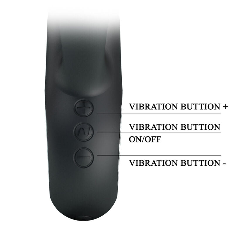 ANSEL VIBRADOR RABBIT CON 7 FUNCIONES RECARGABLE USB