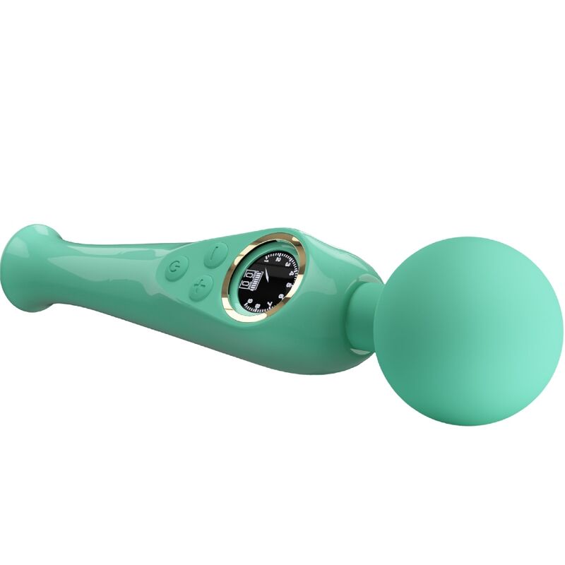 SKYLER VIBRADOR WAND VERDE RECARGABLE USB
