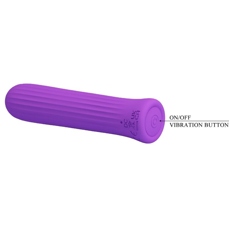 BLANCHE MINI VIBRADOR ESTIMULADOR LILA RECARGABLE USB