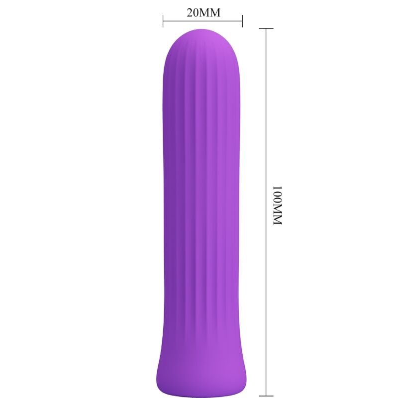 BLANCHE MINI VIBRADOR ESTIMULADOR LILA RECARGABLE USB