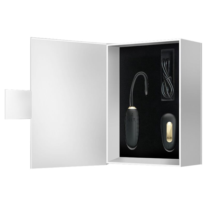 HUEVO VIBRADOR PRETTY LOVE - DOREEN DE LUJO RECARGABLE NEGRO CONTROL REMOTO