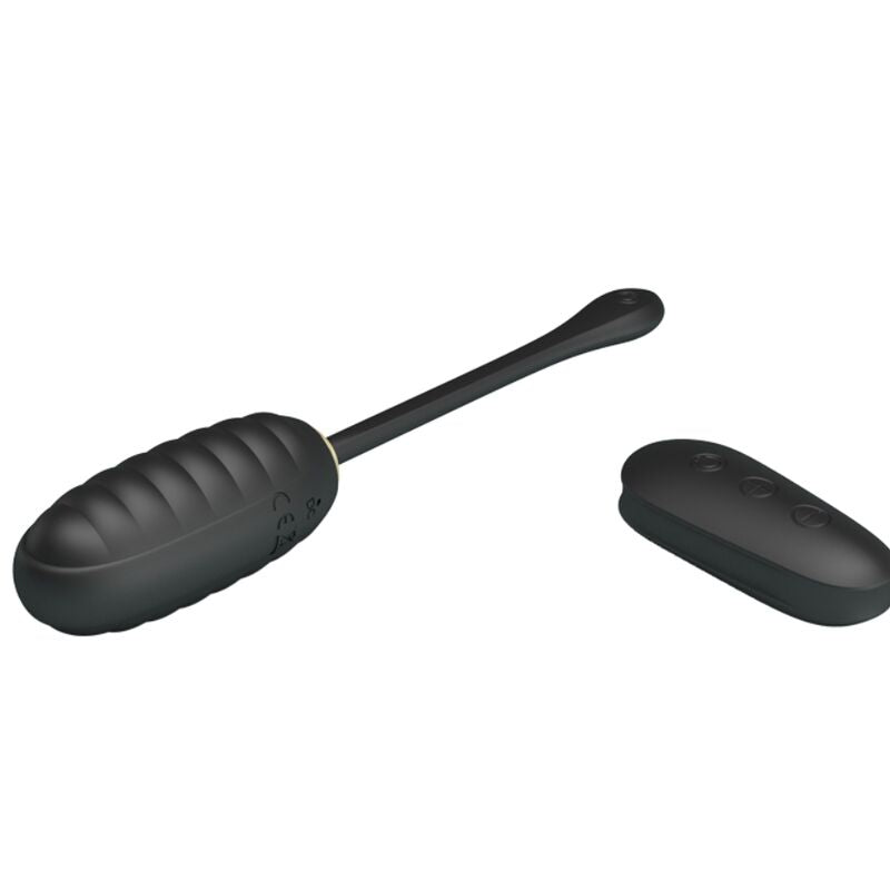 HUEVO VIBRADOR PRETTY LOVE - DOREEN DE LUJO RECARGABLE NEGRO CONTROL REMOTO