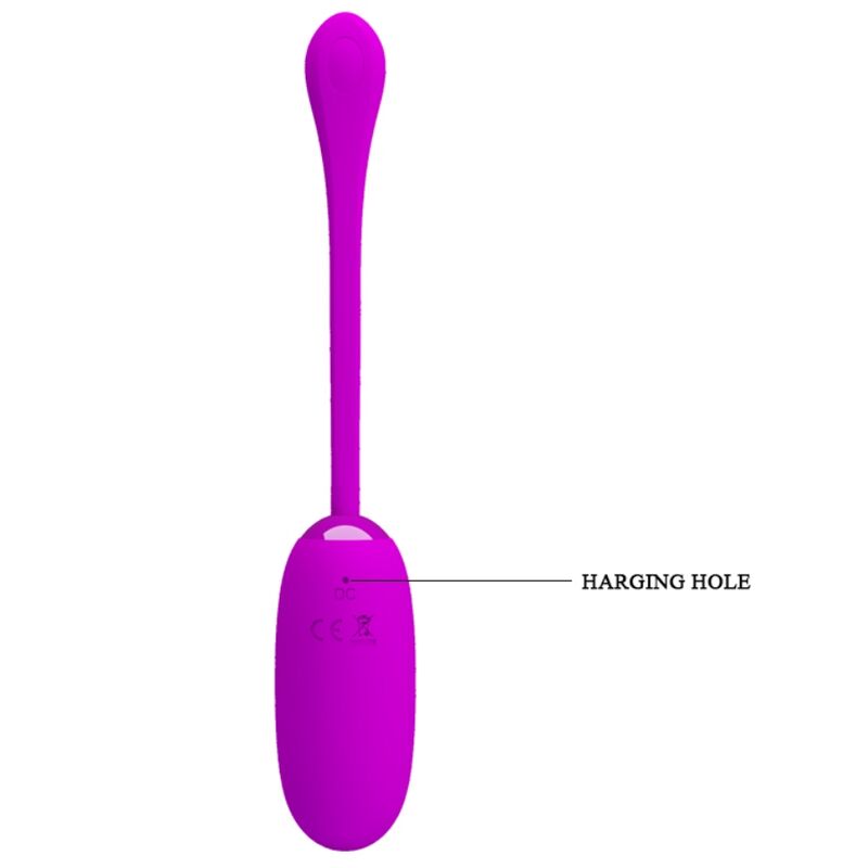 HUEVO VIBRADOR PRETTY LOVE - JULIUS IMPERMEBLE & RECARGABLE MORADO