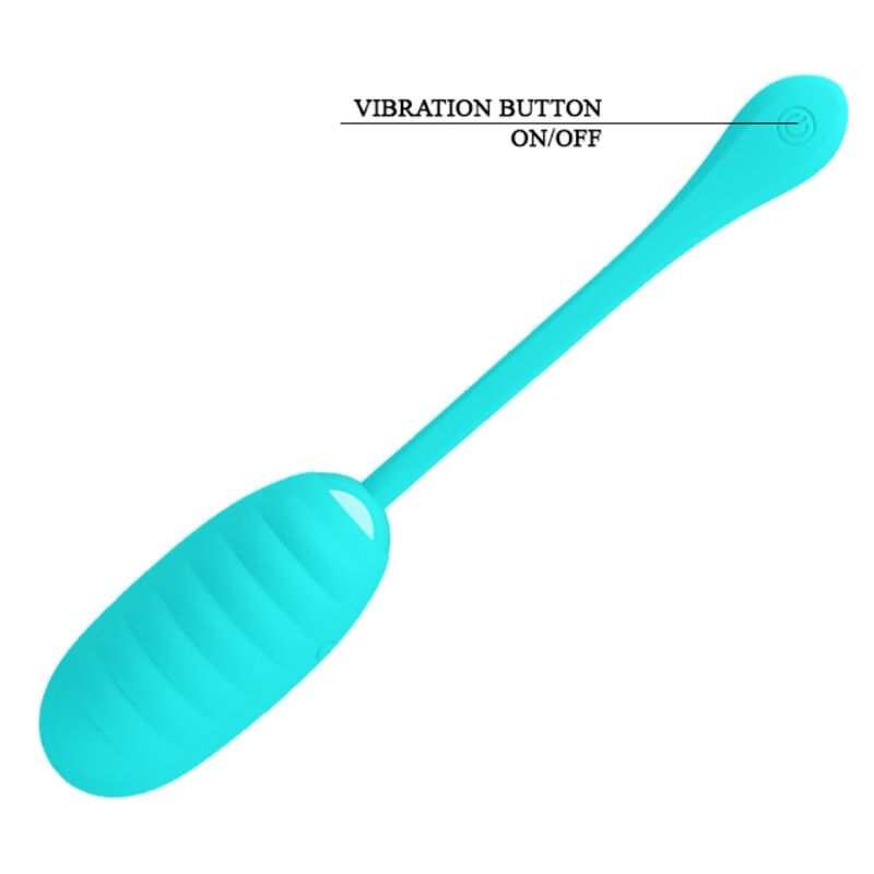 HUEVO VIBRADOR PRETTY LOVE - KIRK RECARGABLE VERDE CLARO