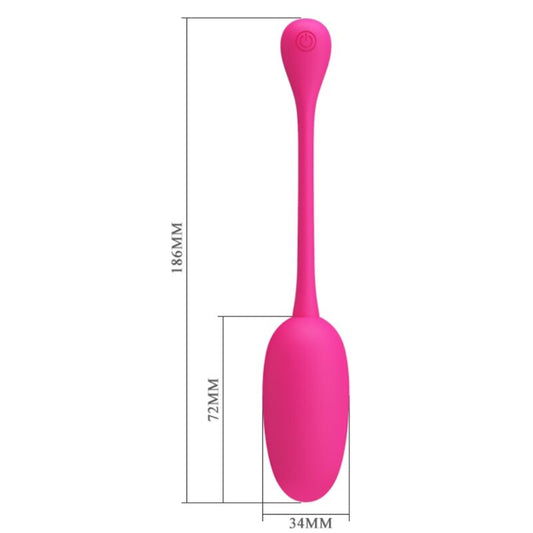 HUEVO VIBRADOR PRETTY LOVE - KNUCKER  RECARGABLE ROSA