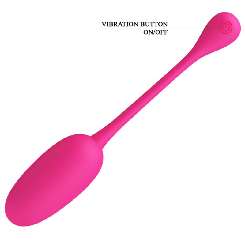 HUEVO VIBRADOR PRETTY LOVE - KNUCKER RECARGABLE ROSA