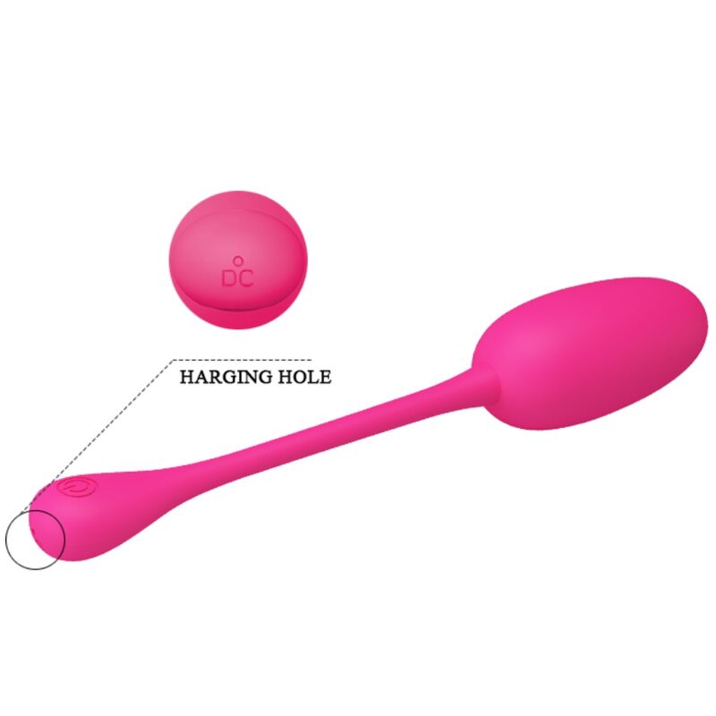 HUEVO VIBRADOR PRETTY LOVE - KNUCKER RECARGABLE ROSA