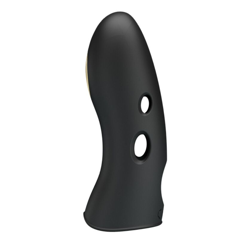 MARICO VIBRADOR PARA DEDO ELECTRO-ESTUMILADOR NEGRO