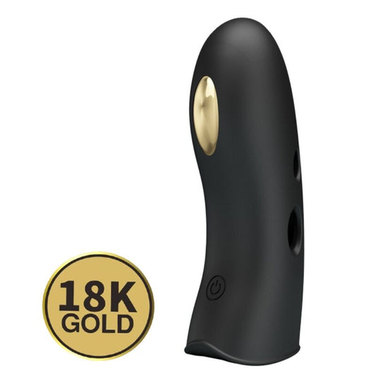 MARICO VIBRADOR PARA DEDO ELECTRO-ESTUMILADOR   NEGRO