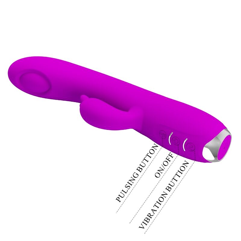 REGINA VIBRADOR RABBIT -SUCCIONADOR RECARGABLE USB MORADO