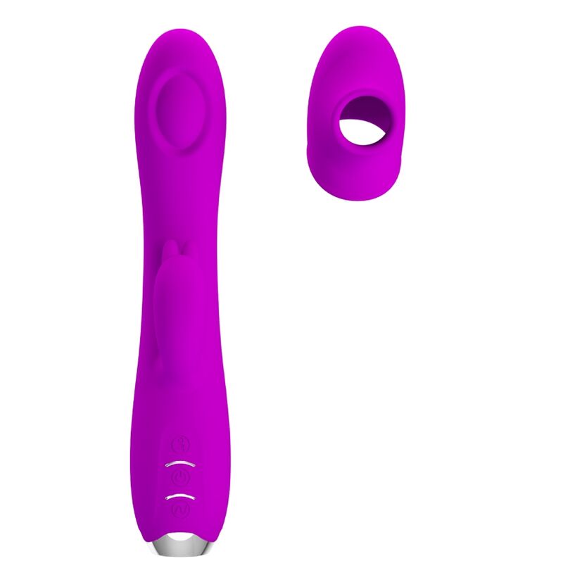 REGINA VIBRADOR RABBIT -SUCCIONADOR RECARGABLE USB MORADO