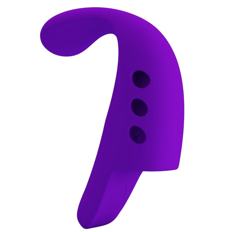 GORGON VIBRADOR DE DEDO RECARGABLE USB MORADO