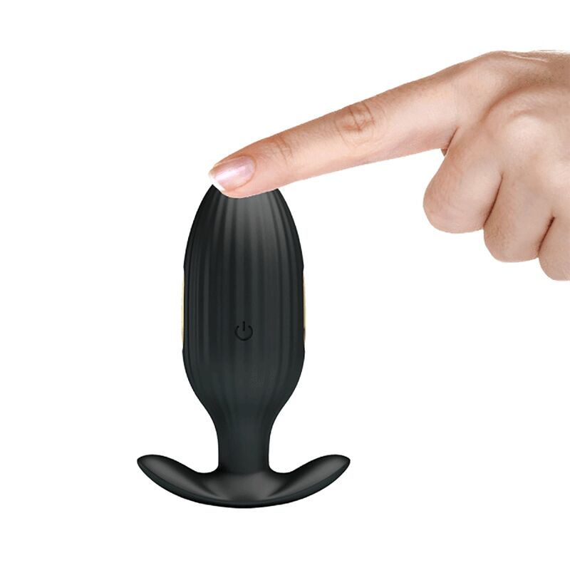 PLUG ANAL VIBRADOR UNISEX CON DESCARGA ELÉCTRICA Y CONTROL REMOTO PRETTY LOVE - KELLY