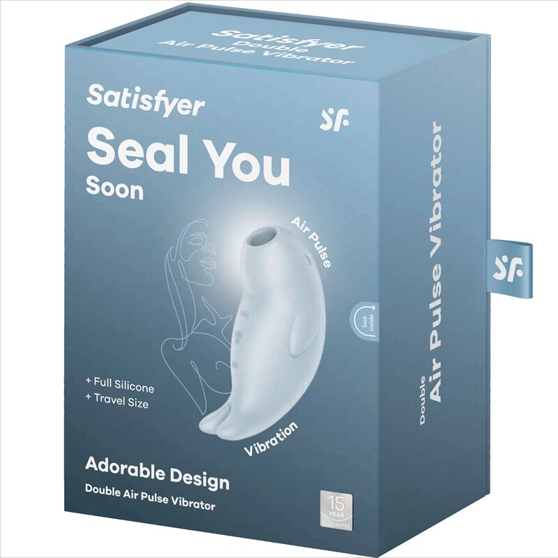 SEAL YOU SOON ESTIMULADOR Y VIBRADOR ONDAS DE PRESIÓN SATISFYER