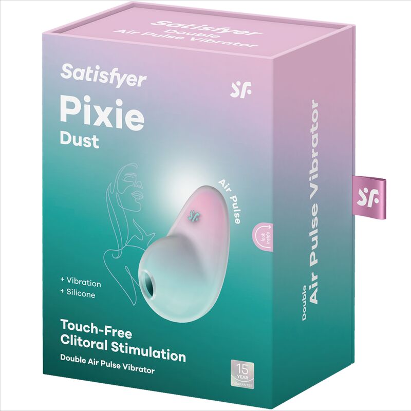 PIXIE DUST LILA AIR PLUSE ESTIMULADOR Y VIBRADOR ONDAS DE PRESIÓN SATISFYER