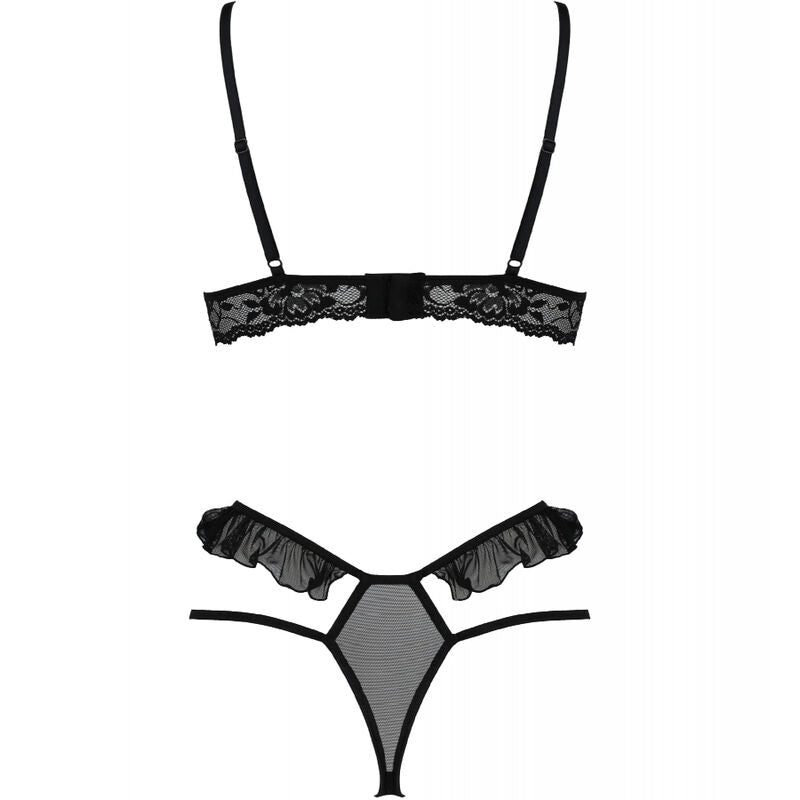 SET DOS PIEZAS NEGRO PASSION - DOLLY