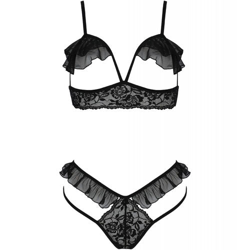 SET DOS PIEZAS NEGRO PASSION - DOLLY