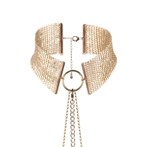 COLLAR METÁLICO BIJOUX - DÉSIR MÉTALLIQUE DORADO