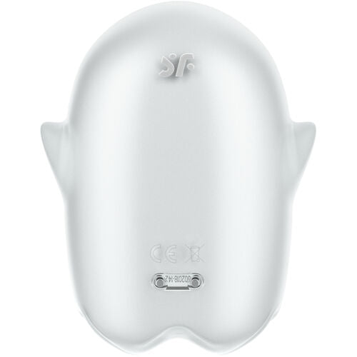 SATISFYER - GLOWING GHOST AIR PULSE & VIBRADOR AMARILLO