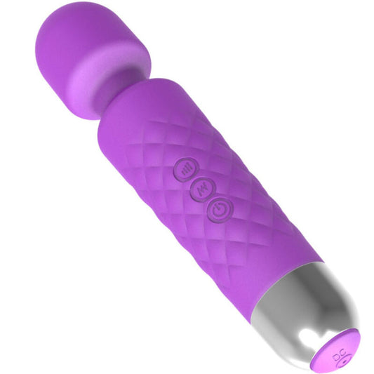 ARMONY VIBRADOR MASAJEADOR WAND VIOLETA RECARGABLE USB