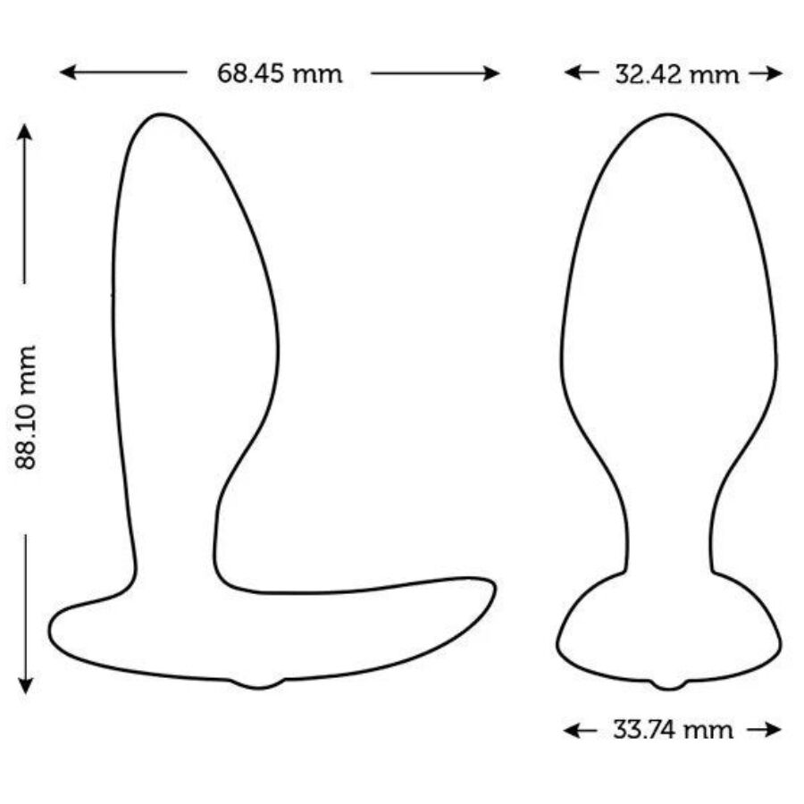 WE-VIBE - DITTO+ PLUG ANAL VIBRADOR ROSA CON APP