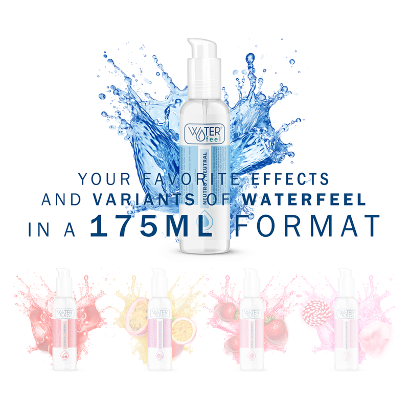 LUBRICANTE WATERFEEL - NATURAL 175 ML