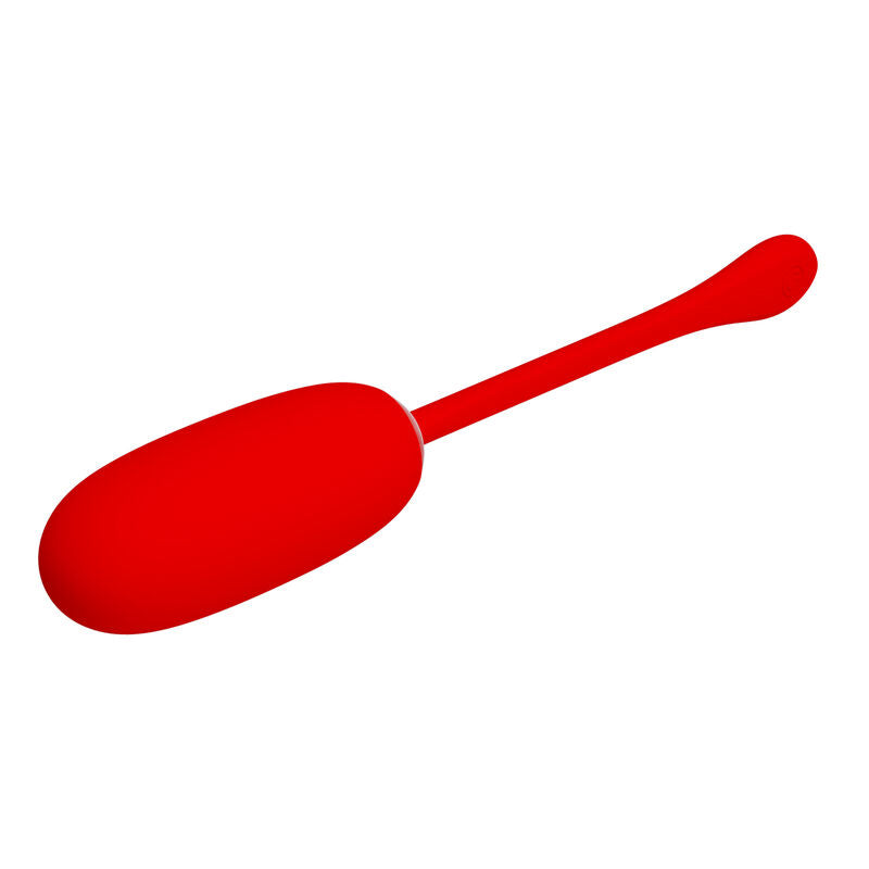 HUEVO VIBRADOR PRETTY LOVE - JULIUS IMPERMEBLE & RECARGABLE ROJO