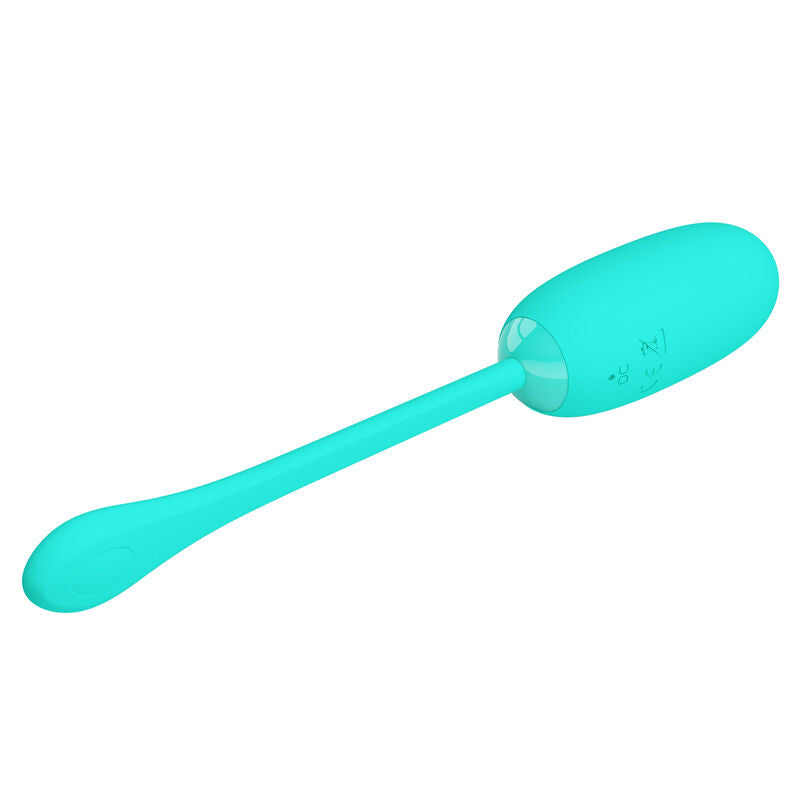 HUEVO VIBRADOR PRETTY LOVE - JULIUS IMPERMEBLE & RECARGABLE VERDE AGUA